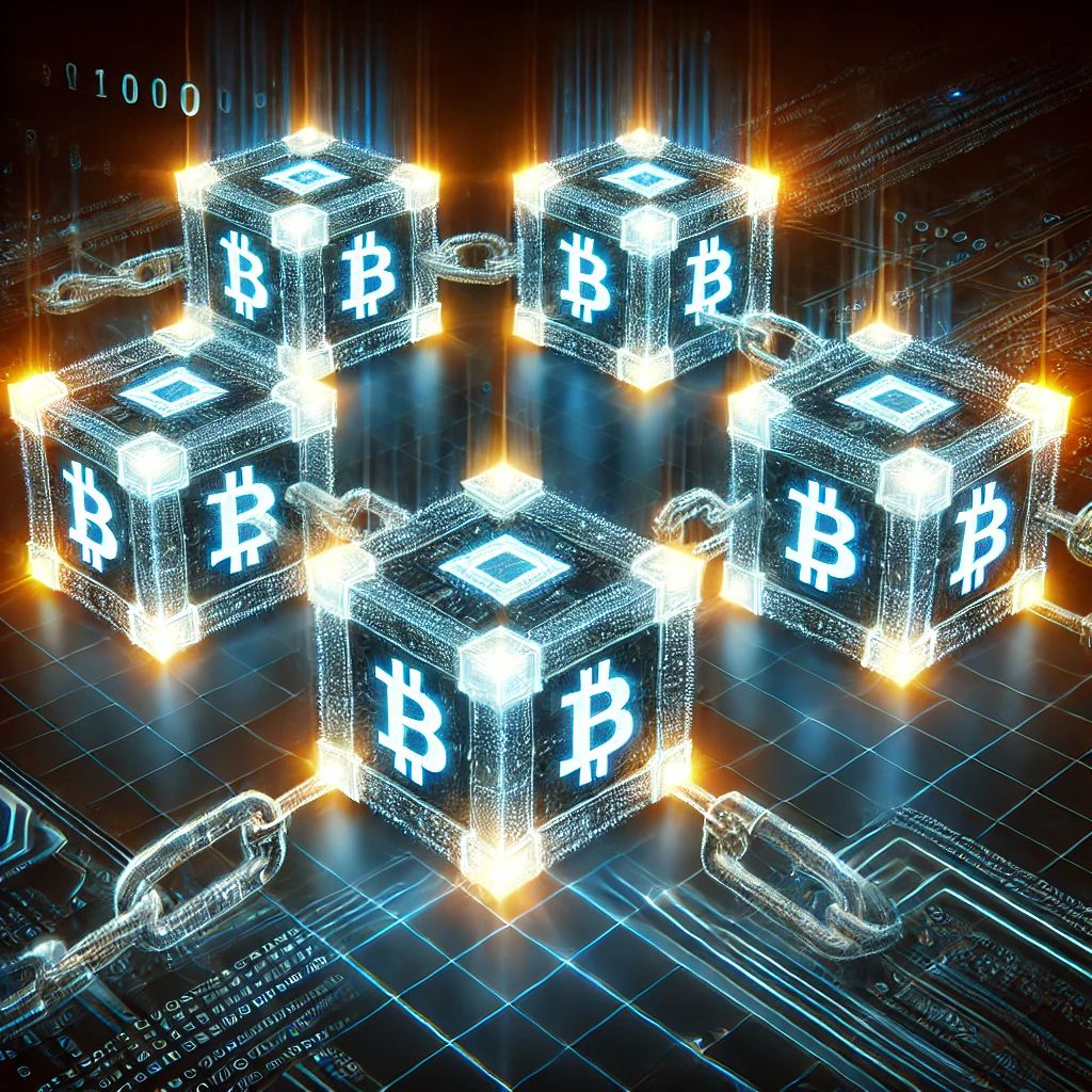 Illustration 1 blockchain via #crypto #bitcoin #dollars #dollars #cryptomon