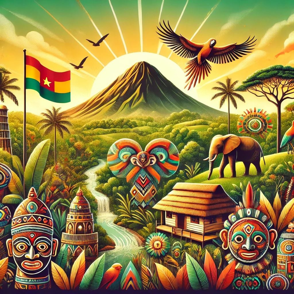 Illustration 2 cameroun via #cameroun #maroc #quarts #quarts #algerie