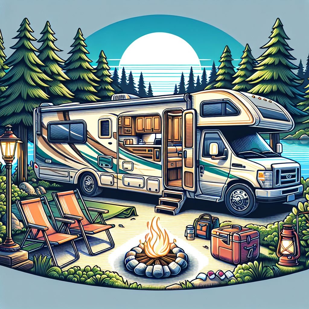 Illustration 1 camping-car via #camping #plus #vacances #vacances #amenage