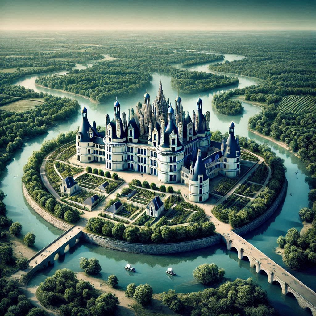 Illustration 2 chateau-de-chambord via #actualite #nouvelle #france #france #loir