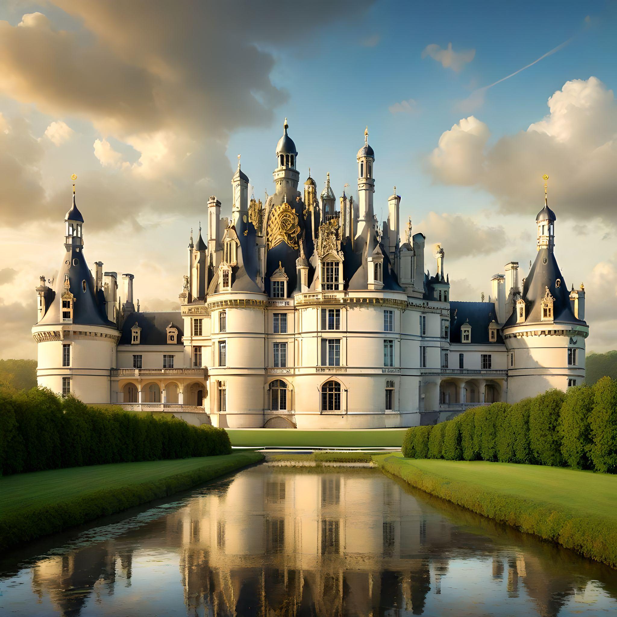 Illustration 1 chateau-de-chambord via #actualite #nouvelle #france #france #loir