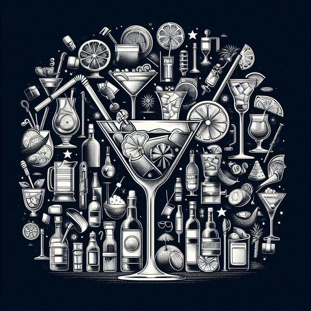 Illustration 2 cocktail via #apre #hommage #diogo #diogo #durant