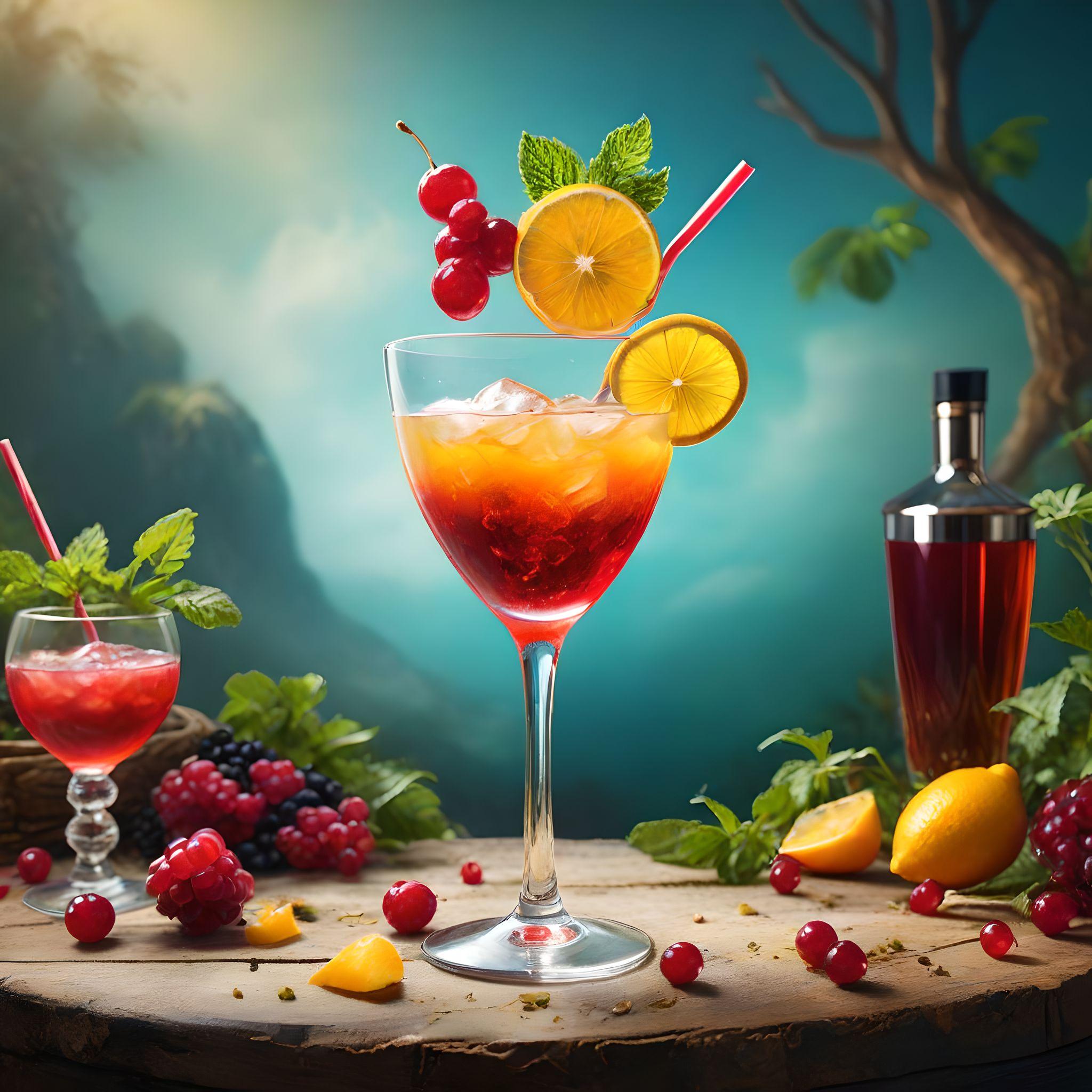 Illustration 3 cocktail
