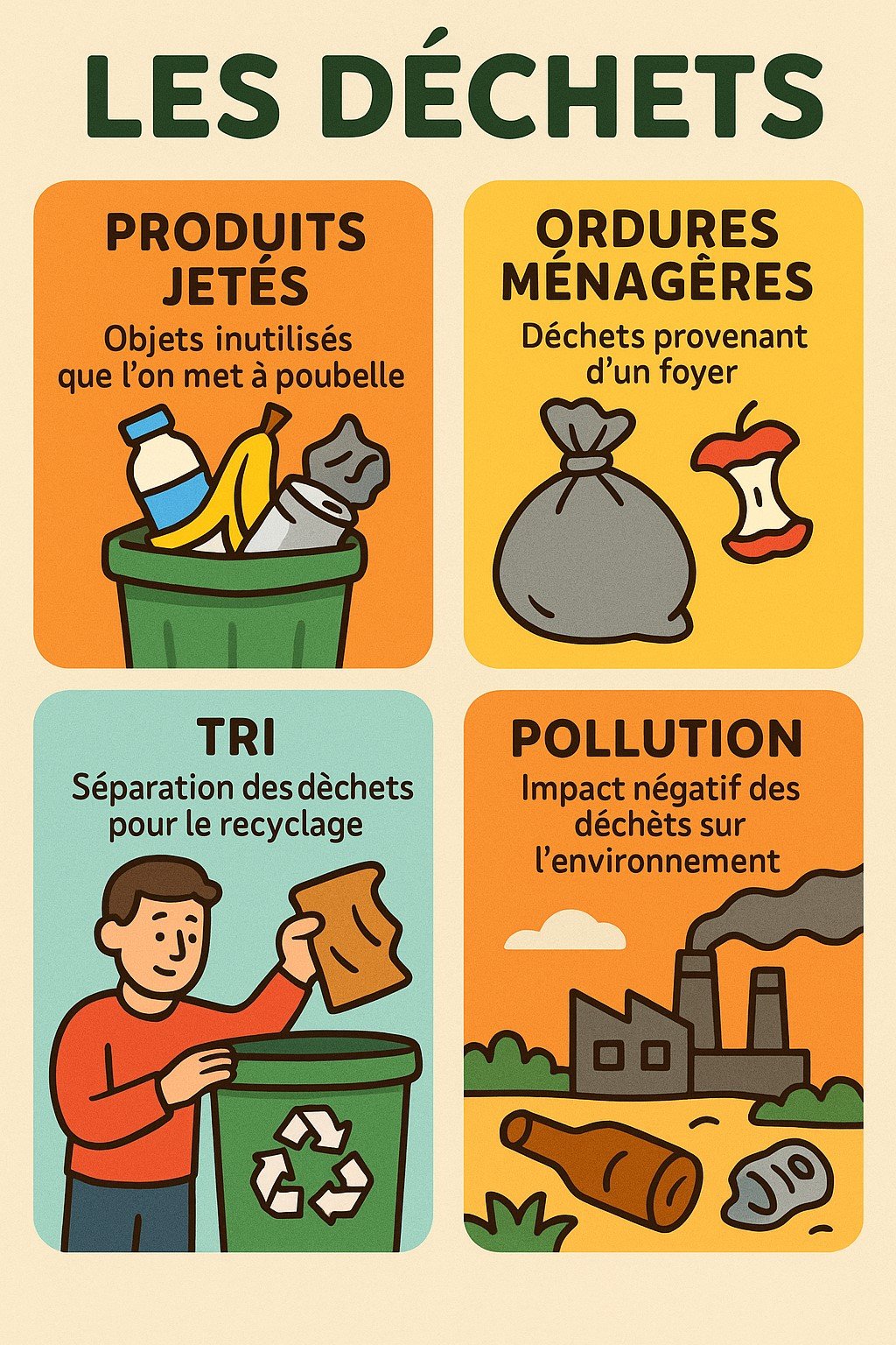 Illustration 1 dechets via #chets #tropole #collecte #collecte #ration