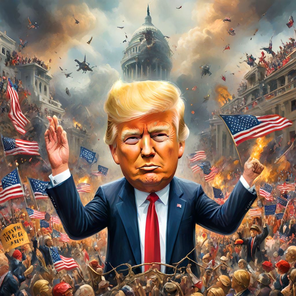 Illustration 2 donald-trump via #donald #trump #kings #kings #derive