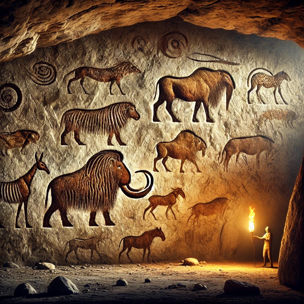 Illustration 1 grotte-chauvet via #grotte #chauvet #padovani #padovani #chauvetww