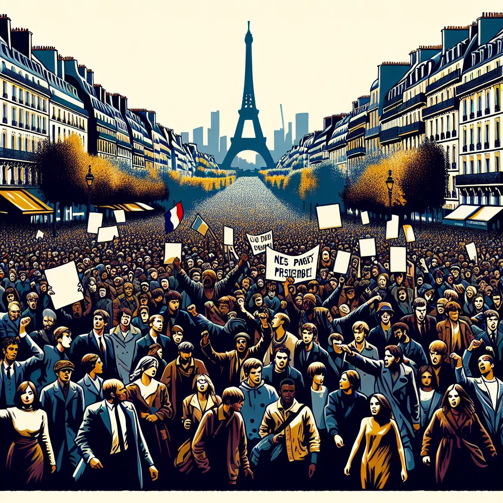 Illustration 1 mai-68 via #bourg #bresse #sanofi #sanofi #spectacle