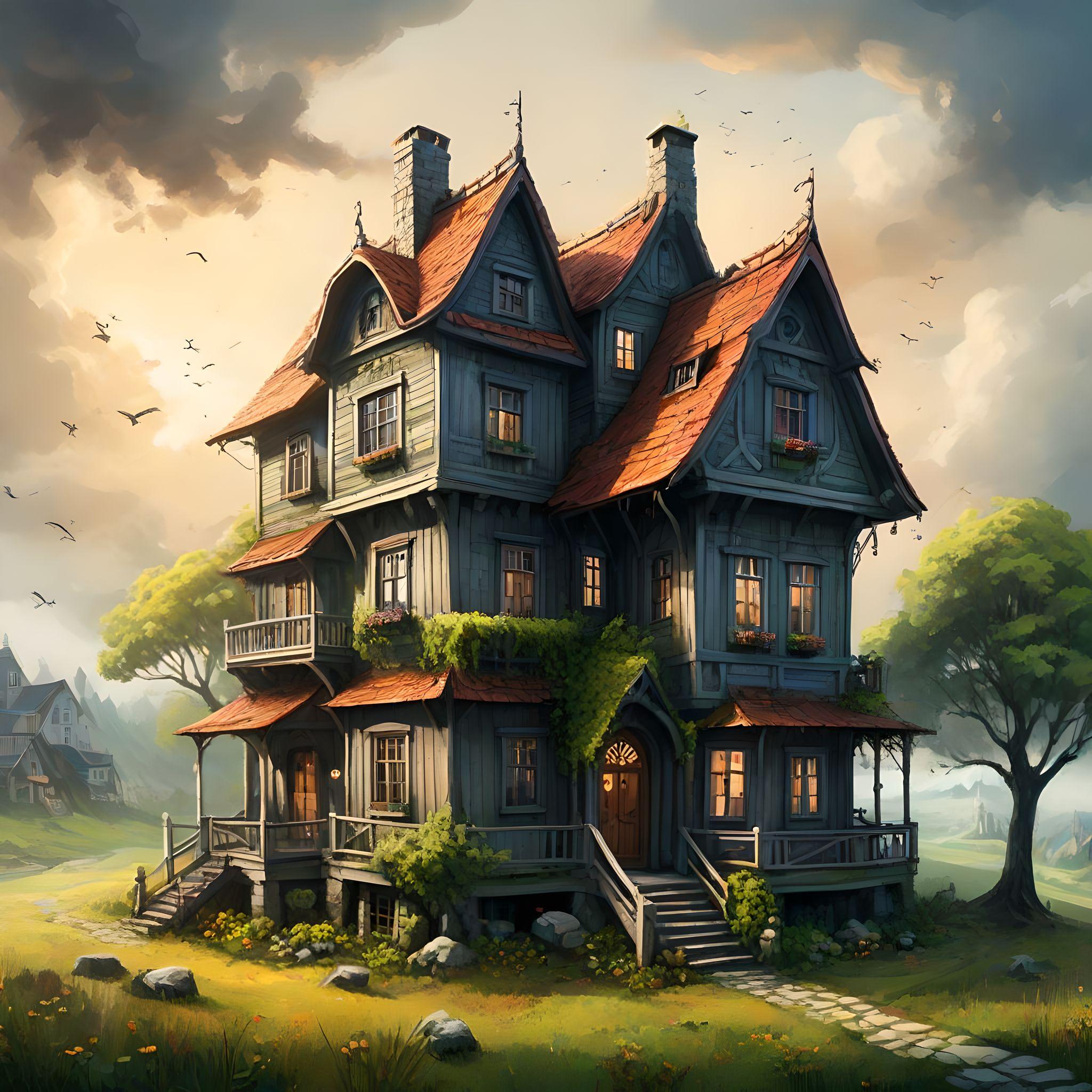 Illustration 2 maison via #maison #condamne #hantee #hantee #loire