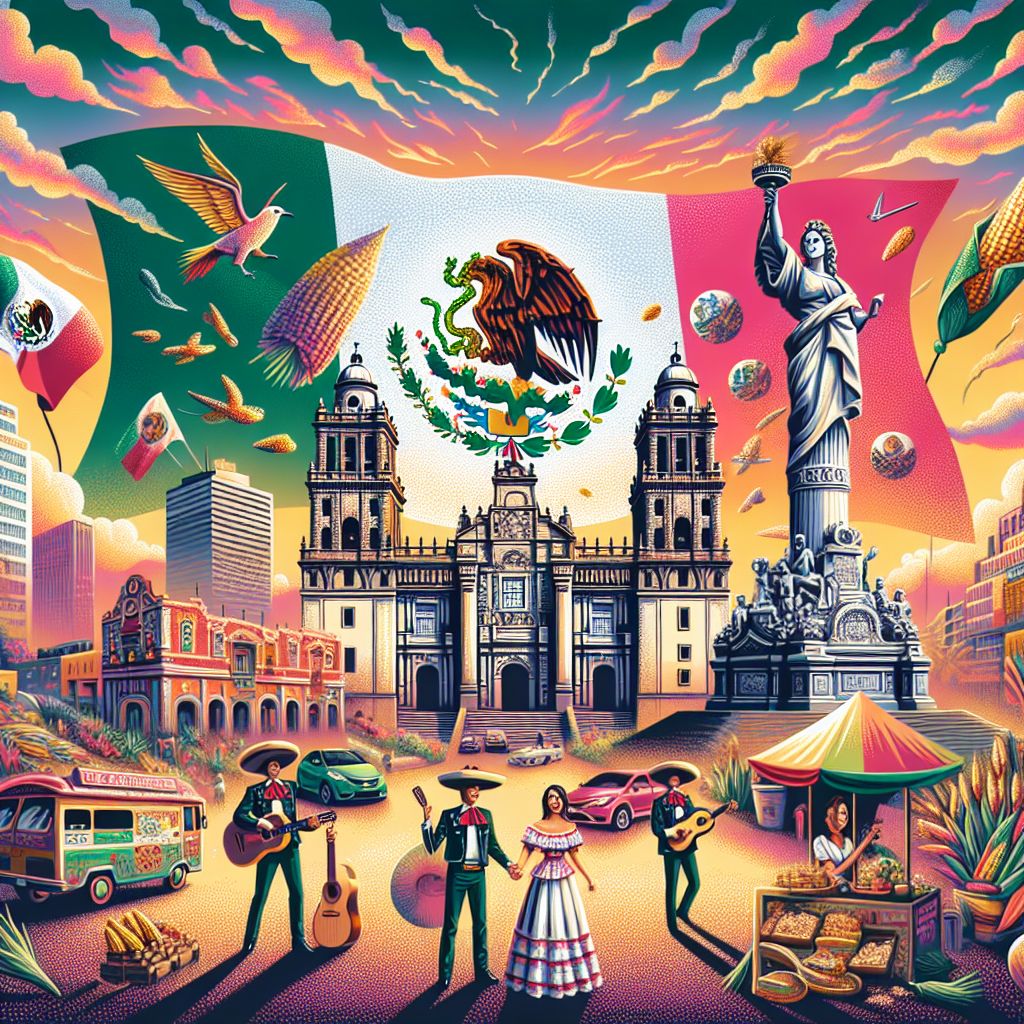 Illustration 1 mexico via #mexico #banque #mexique #mexique #directric