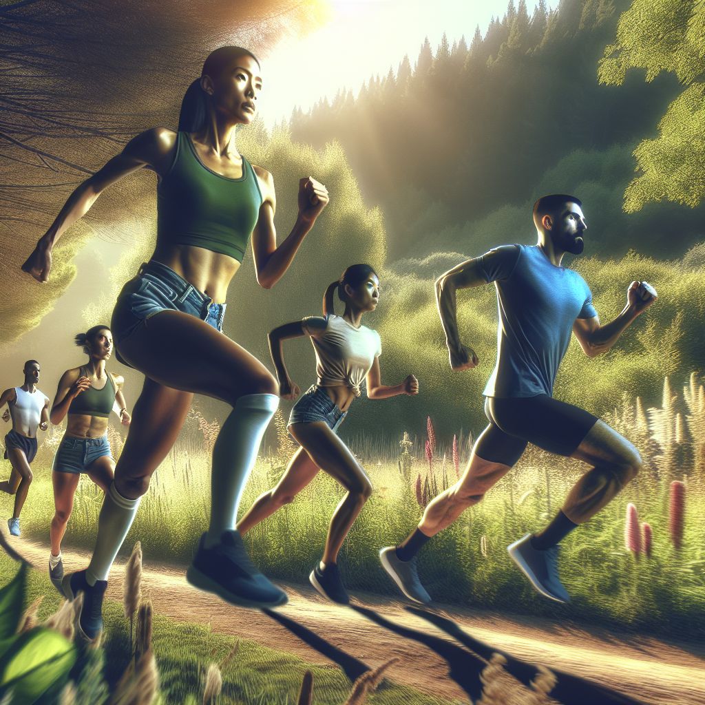 Illustration 3 running via #chateau #gontier #coureurs #coureurs #running
