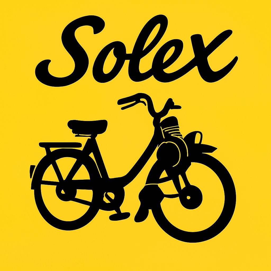 Illustration 1 solex via #solex #entre #viree #viree #loing