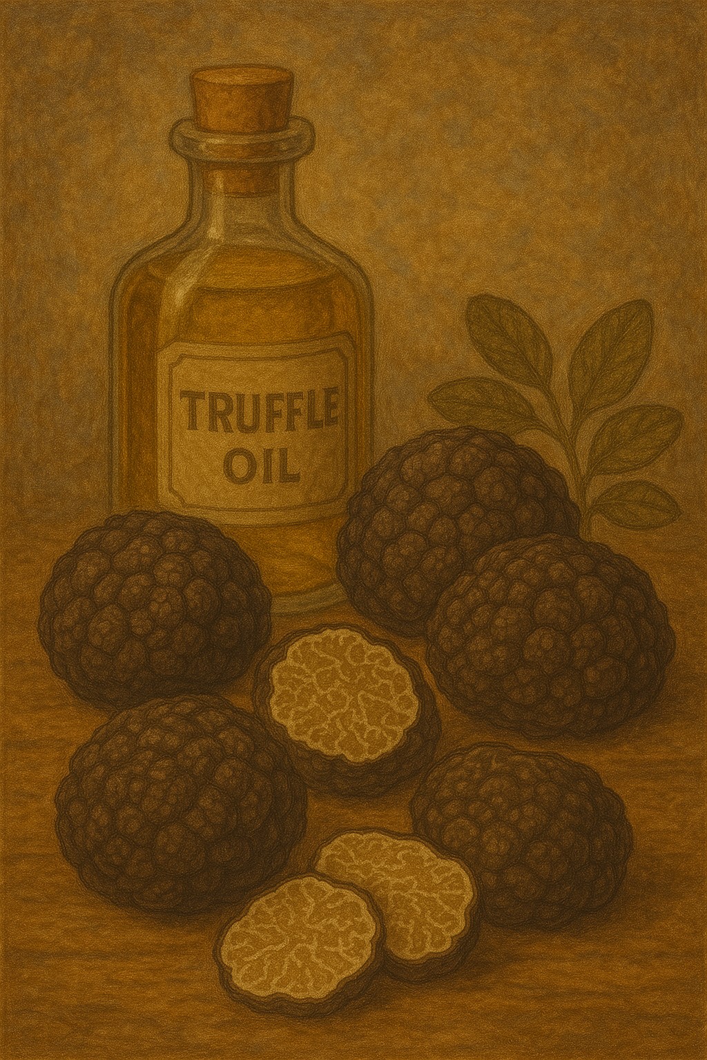 Illustration 1 truffes via #pour #truffes #sauce #sauce #truffe