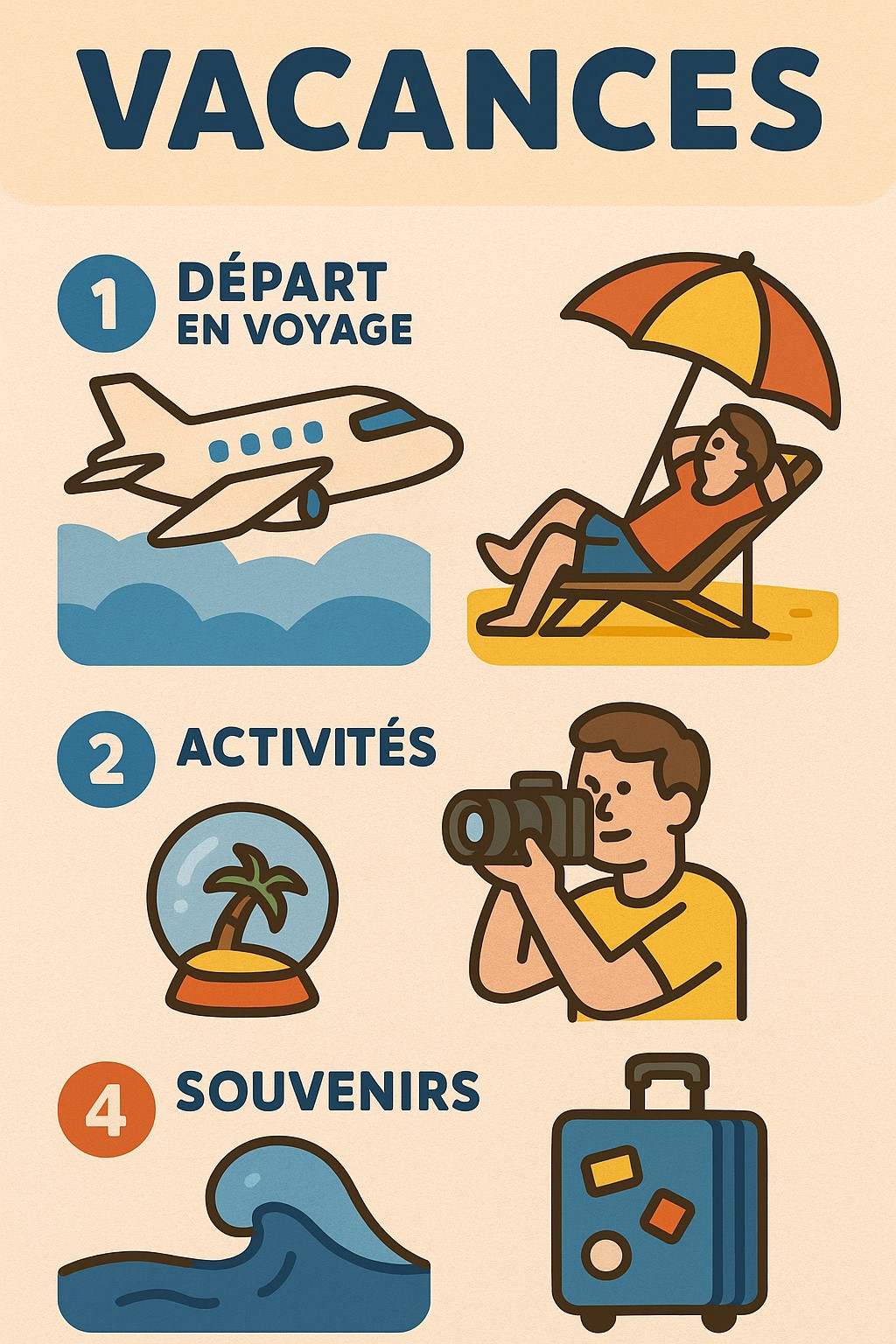 Illustration 2 vacances via #dition #garde #vale #vale #delmotte