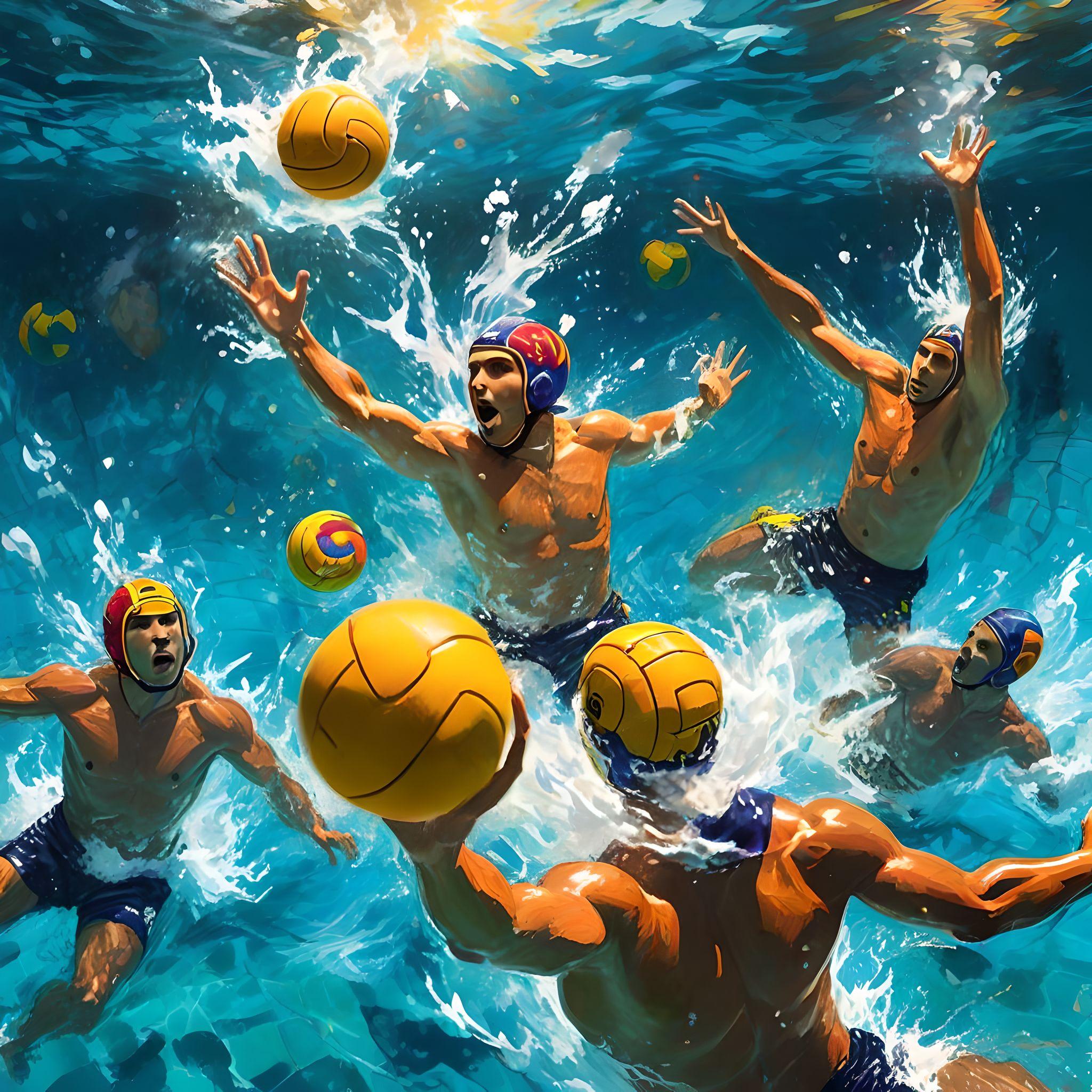 Illustration 1 water-polo via #water #polo #samedi #samedi #faite
