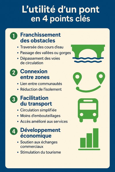 L'utilité d'un Pont en 4 points clés