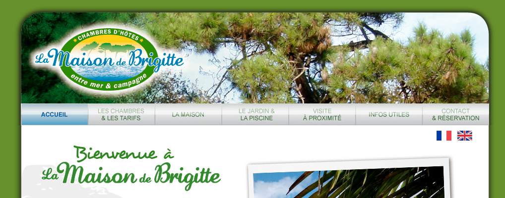 Annuaire pays-de-la-loire vers le site La Maison de Brigitte - Chambres d Htes  Challans 