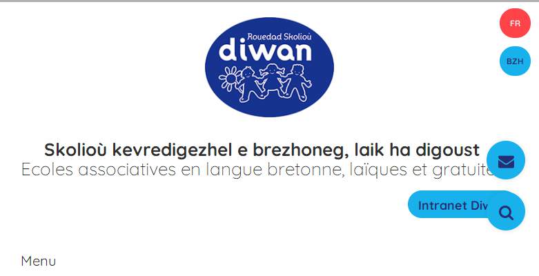 Annuaire bretagne vers le site Les �coles Diwan de Bretagne - Enseignement en Breton 