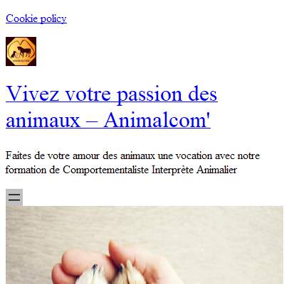 Annuaire pays-de-la-loire vers le site Animalcom  Comportementaliste, ducateur Canin Pays de Loire 