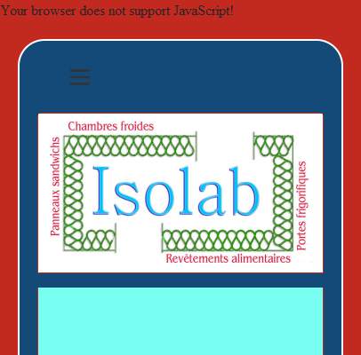 Annuaire bretagne vers le site Isolab Isolation Frigorifique, Chambres Froides en Finistre 