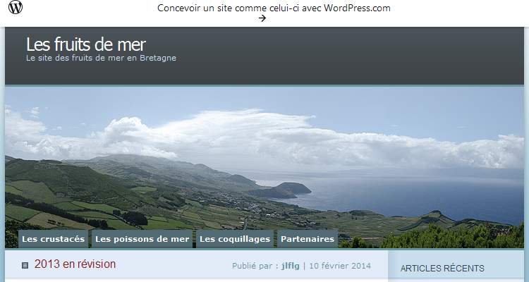 Annuaire bretagne vers le site Les Fruits de Mer en Bretagne, le trsor de la mer 