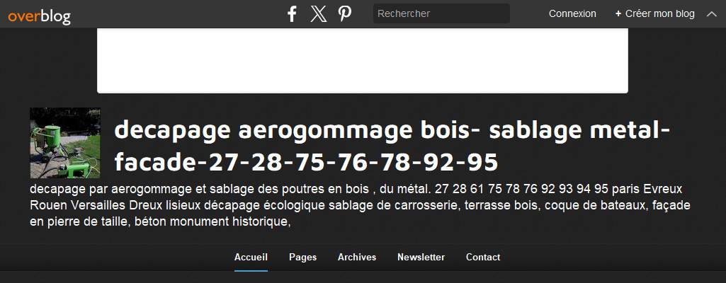 Annuaire haute-normandie vers le site D�capage Gommage Sablage Bois Pierre M�tal Fa�ade 