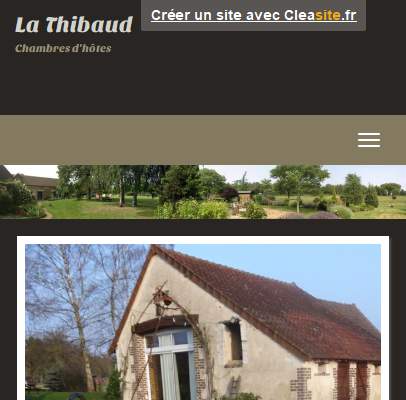 Annuaire pays-de-la-loire vers le site La Thibaudi�re, Chambre d h�tes au c�ur de la Sarthe 
