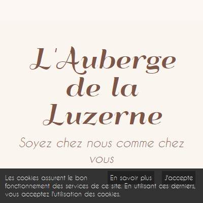 Annuaire basse-normandie vers le site Auberge de la Luzerne Normandie, Restaurant, Chambres 