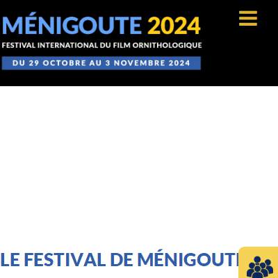 Annuaire poitou-charentes vers le site Menigoute Festival International du Film Ornithologique 