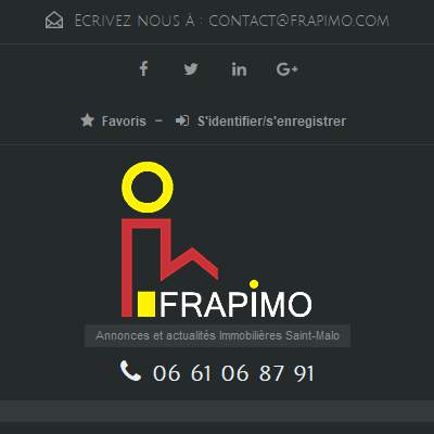 Annuaire bretagne vers le site Agence Immobili�re Internet St Malo Dinard Dinan St Suliac 