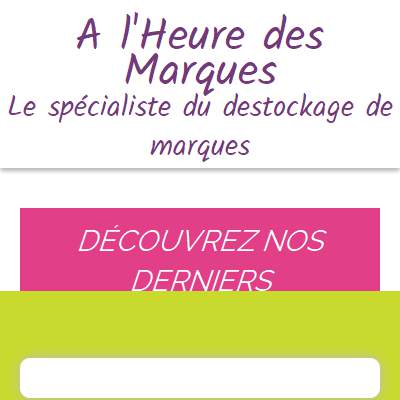 Annuaire basse-normandie vers le site A l Heure des Marques - Destockage Textile en Normandie 