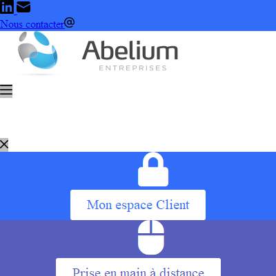 Annuaire bretagne vers le site Groupe Abelium Informatique - Entreprise & Collectivits 
