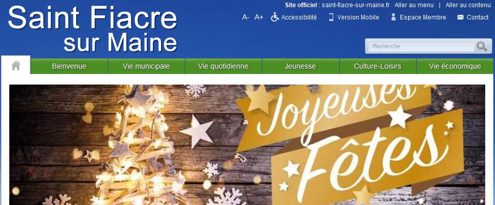 Annuaire pays-de-la-loire vers le site Commune de Saint Fiacre Sur Maine, la plus viticole de Franc 