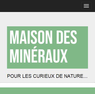 Annuaire bretagne vers le site La Maison des Min�raux, Un mus�e pour d�couvrir la nature 
