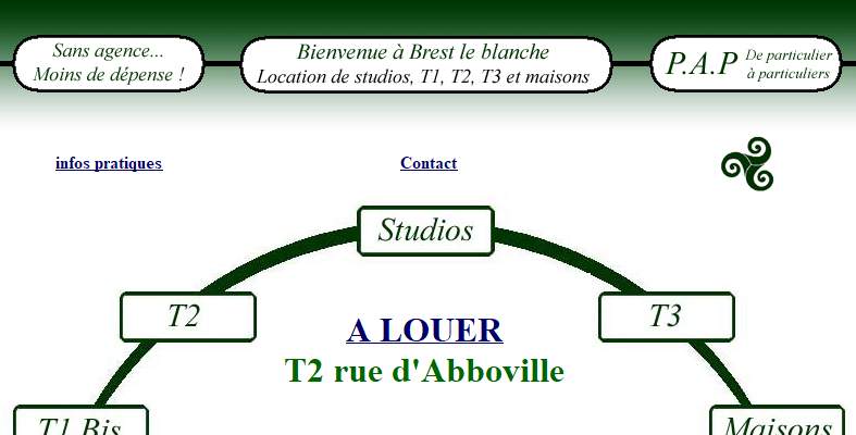 Annuaire bretagne vers le site Location d appartement : studio, t1, t2, t3 et maison 