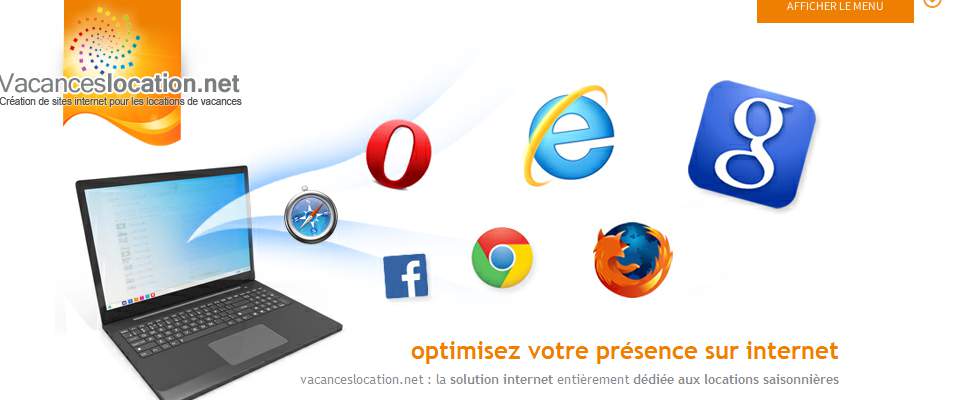 Annuaire bretagne vers le site Cr�ation de Site Internet pour Locations Saisonni�res 