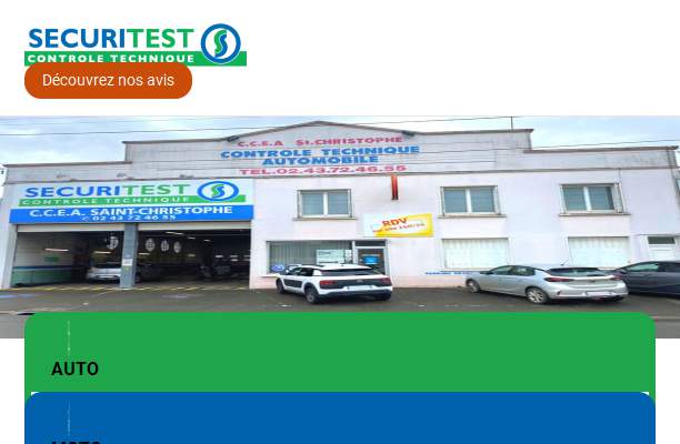 Annuaire pays-de-la-loire vers le site Securitest Le Mans - Centre de Contr�le Technique 