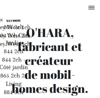 Annuaire pays-de-la-loire vers le site O hara : Fabricant De Mobil-home - Constructeur Mobilhome 