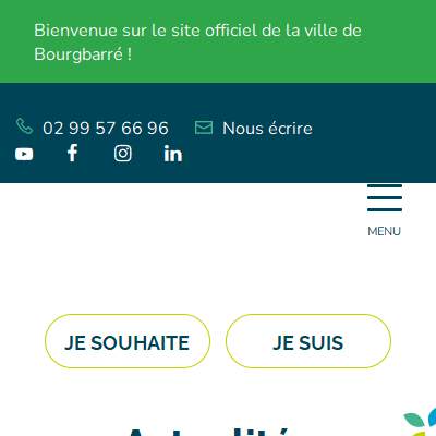 Annuaire bretagne vers le site Commune de Bourgbarr - Actualits et vie communale 
