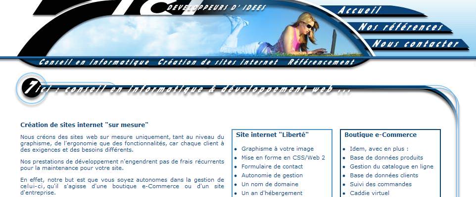 Annuaire bretagne vers le site Conseil En Informatique Et Services Internet 