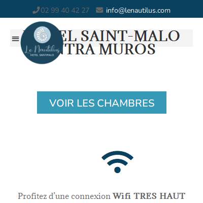 Annuaire bretagne vers le site Htel 2 toiles Le Nautilus  Saint Malo au Coeur de la Cit 