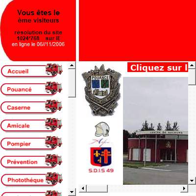 Annuaire pays-de-la-loire vers le site Sapeurs Pompiers de Pouanc, dcouverte centre de secours 