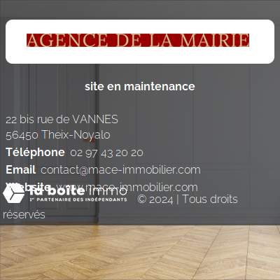 Annuaire bretagne vers le site Agence immobilire Mace immobilier, pays de Vannes 