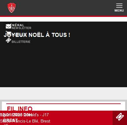 Annuaire bretagne vers le site Stade Brestois 29 - Club de football de Brest 