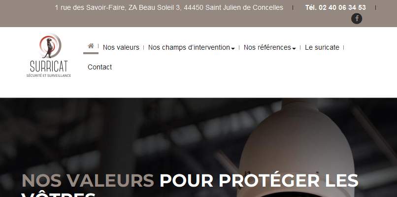 Annuaire pays-de-la-loire vers le site Surricat - Prvention des risques - Alarmes - Surveillance 
