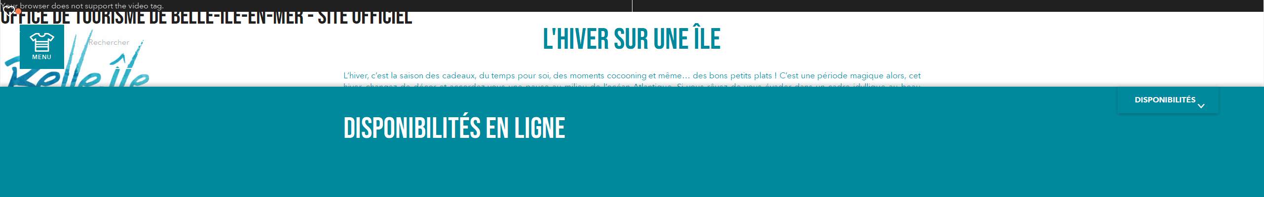 Annuaire bretagne vers le site Office de Tourisme de Belle-Ile-en-Mer, Weekends et S�jours 