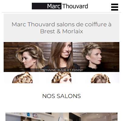 Annuaire bretagne vers le site Marc Thouvard - Coiffure Brest - Siam et Jaurs 