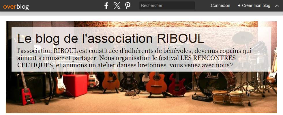 Annuaire poitou-charentes vers le site Association Riboul - Promotions des Cultures Celtiques 