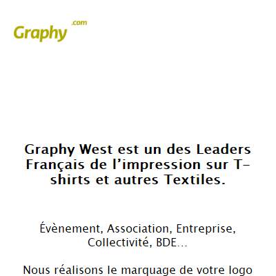 Annuaire bretagne vers le site Graphywest - S�rigraphie Textile, Impression Textile 