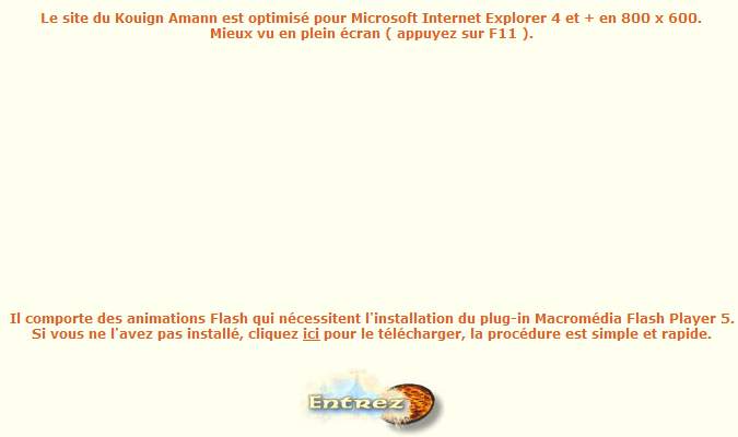 Annuaire bretagne vers le site Fabriquants kouign-amann de Douarnenez - G�teau beurr� 