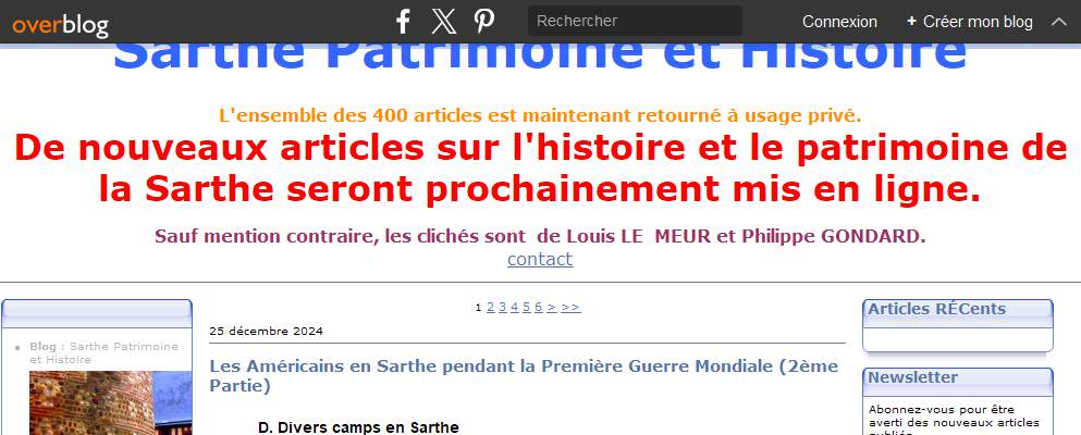 Annuaire pays-de-la-loire vers le site Histoire de la Rgion de la Suze sur Sarthe, La suze infos 